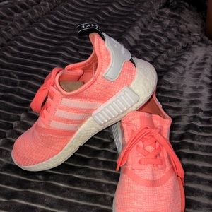 Peachy orange nmd shoes